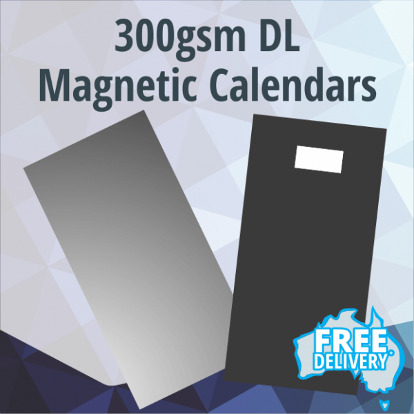 Magnetic Fridge Calendars - DL - 300gsm - 210x99mm